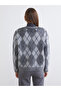 Zero Roba Collar Diamond Embroidered Women's Knitwear Cardigan for Style Seekers from Uzg Store - 5