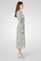 Women Spread Collar Allover Print Maxi Dress, Multicolor - 3