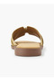 Women Stone Embellished Flat Sandals - 4