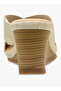 Women Cross Strap Wedge Heel Sandals - 5