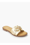 Women Stone Embellished Flat Sandals - 2