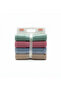 Colorful Cotton Towel Set 60x110 cm – 4 Pieces with Bag - 2