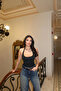 Women's Black Halter Neck Crop Top - 6