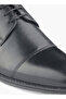 Men Lace-Up Leather Derby Shoes - 4