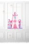 Pink Castle Foil Balloon - Princess Themed Birthday Castle Balloon - 1 Piece - 3
