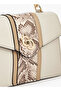 Printed Satchel Bag with Grab Handle - 4