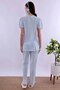 Cotton Maternity and Breastfeeding Set 4 Pieces Effortt - Blue - 8