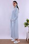 Cotton Maternity and Breastfeeding Set 4 Pieces Effortt - Blue - 4
