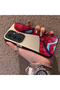 Samsung Galaxy S24 Plus Compatible Silicone Edge Hard Back Case Couple Phone Case Spider Man Patterned - 2
