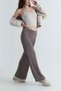Modal Cotton Pants with Wide Legs Lycra - Tight Fit - 5