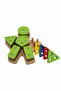6-Piece Bultak Wooden Geometric Shapes - 24 Pieces - 2
