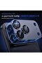 واقي عدسة الكاميرا المتوافق مع iPhone 17 Pro Max، واقي عدسة من الزجاج المقسى ذو إطار كامل - 4