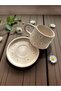 Decorative Yellow and White Daisy Embroidered, Embossed Detailed Tea-Coffee Cup 1 Piece - 3