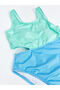 Nevavm Quick-Drying Girls' Swimsuit with Difference in Color - 3