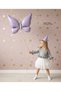 Pastel Purple Color Butterfly Foil Balloon - Retro Purple Color Butterfly Cute Butterfly Balloon 1 Piece Purple - 2