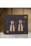 Vacuum Flask Set 0.7 L & 1 L Matt Nickel & Matt Black - 3