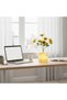Yellow Cobalt Ilı Led Lighted Artificial Flower Ornamental Plant for Office Home Office Gift - 2