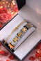 Women's Wristwatch with Chain Model 2 Years Warranty Special Design Gift for Lover.Hmtz01 - 6