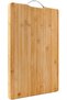Bamboo Cutting Board, Wooden Kitchen Cutting Boards with Handle for Chopping Meat, Vegetables - 2