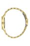 Women's Wristwatch |   Gold Color Steel Case, Steel Band, Green Dial - 5