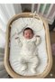 Floral Embroidered, Ruffled Collar, 5-Piece Hospital Discharge Bodysuit Set - Minicayzen - 2