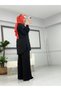 Sewn Detailed Sports Suit Black - 3