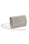 Women's Stone Strap Evening Dress Bag Gold