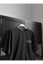 404 Text Printed Oversize T-Shirt - 100% Cotton Streetwear T-Shirt with Big Motivational Pattern on the Back - 4