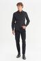 100% Cotton Regular Fit Classic Collar Velvet Shirt with Pockets - 3