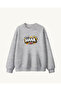 Oversized Hoodless Sweatshirt for Children