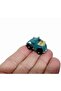 3.6cm Open Top Mini Miniature Vosvos Car Silicone Mold K-1520, Stone Powder Soap Plaster Candle Mold - 4