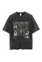 Washable Streetwear Lana Del Rey Printed Unisex Oversize Vintage T-shirt