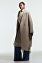Wool-blend tie-belt coat - 5