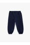 Elastic-Hem Pocketed Drawstring-Waist Tracksuit Bottoms - 3