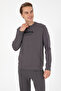 Men's Regular Fit Crew Neck Gray Sweatshirt 50310004-Vr024 - 3