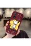 Mi 13T/Mi 13t Pro Compatible Impact Protection Lens Protection Claret Red Silicone Case Cute Snoopy Pattern - 2