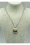 Steel Silver Picture Holder Necklace - 25-Clkk104 - 2