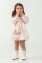Miniğimin Cicileri Dream Trench Coat Bagged Girls' 3-Piece Set (1-4 Years) - Powder - 6
