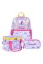 Milk&Moo Children's Backpack, Pencil Case, Lunchbox Set of 3 Shimmering Mermaid