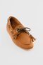 Women's Suede Loafer with Lace-Up Tassel Detail Lumia Taba - 5