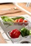 Stainless Steel Expandable Sink Colander, Adjustable Square Mesh Drain Basket for Kitchen - 5