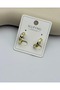 Xuping Gold Stone Design Earrings - 25-Xpkp150 - 2