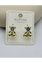 Xuping gold stone bear earrings - 25-xpkp228 - 2