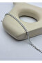 Steel silver mini round stone waterway bracelet - 26slb17 - 2