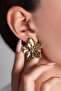 Multiple Earring Set, 9-Piece Earring Set / Lotus, Heart, Bow, Drop, Hoop, Ball Earrings - 3