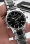 Italian Design Steel Cord Men's Wristwatch with Bracelet Gift and 2 Years Warranty Y14238.7 - 3