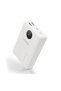 Compact Power Bank 10000mAh With Micro USB/Type C/Lightning Port White OM10-301-02 - 2