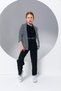 Girl's Striped Open-Front Jacket - New Season - 5