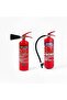 DRY POWDER EXTINGUISHER 4 KG + CO2 EXTINGUISHER 2 KG. UAE CIVIL DEFENCE APPROVED