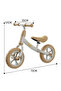 - Kids Balance Bike, height-adjustable saddle, Indoor/Outdoor Ride, White, 2-5 Y - 8